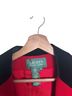 Ralph Lauren 71% Wool 19% Polyamide 9% Polyester 4% Elastic 100% Acetate 100% Cotton Red Black Blazer Size 14 - photo 11