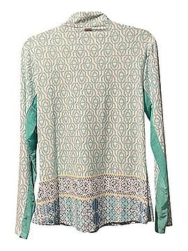 Cabana Life Coastal Cottage 1/4 Zip Sport Top Long Sleeve T-Shirt (view 2)