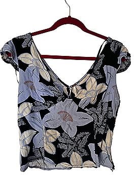 Free People Short Sleeve Blouse (view 1)