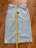 Levi's Blue Denim Skirt Size 27 - photo 4
