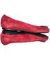 Stuart Weitzman 100% Suede Solid Red Flats Size 8 - photo 11