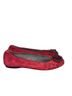 Stuart Weitzman 100% Suede Solid Red Flats Size 8 - photo 8