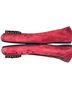 Stuart Weitzman 100% Suede Solid Red Flats Size 8 - photo 10