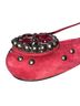 Stuart Weitzman 100% Suede Solid Red Flats Size 8 - photo 14