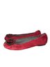 Stuart Weitzman 100% Suede Solid Red Flats Size 8 - photo 6