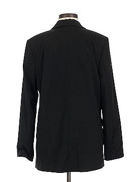H&M Classic Black Double-Breasted BOYFRIEND BLAZER Jacket (view 2)