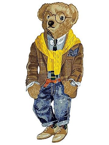 Polo by Ralph Lauren Bear Graphic Tee Pullover Hoodie (view 1)