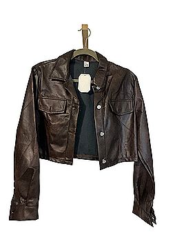Soly Hux Faux Leather Jacket (view 1)