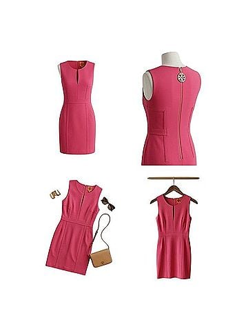 Tory Burch Sleeveless Sheath Dress Casual Dress (view 2)