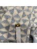 Oleana 100% Alpaca Graphic Solid Blue White Coat Size M - photo 11
