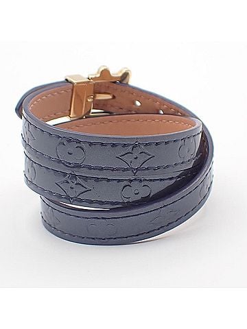 Louis Vuitton Triple Tour Monogram Vernis Purple Patent_Leather Bracelet Jewelry (view 2)