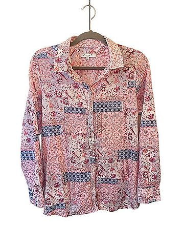 Foxcroft Long Sleeve Button-Down Shirt (view 1)