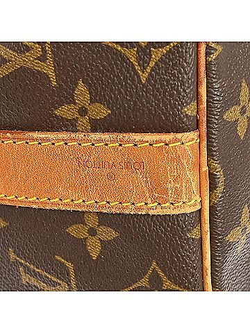 Louis Vuitton Keepall Bandouliere Monogram Canvas Brown Canvas Travel Bag Bag (view 2)