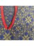Oleana 100% Wool Floral Blue Green Wool Pullover Sweater Size S - photo 5