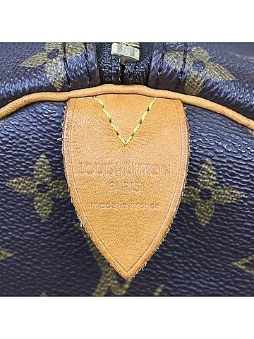 Louis Vuitton Keepall Monogram Canvas Brown Canvas Travel Bag Bag (view 2)