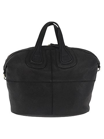 Givenchy Nightingale Satchel Leather Black Leather Handbag (view 1)
