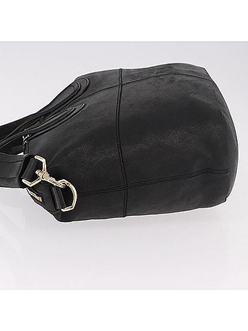 Givenchy Nightingale Satchel Leather Black Leather Handbag (view 2)