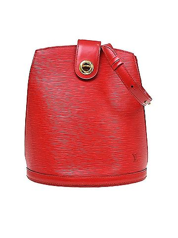 Louis Vuitton Cluny Epi Leather Red Leather Shoulder Bag Bag (view 1)