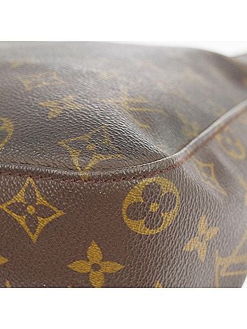 Louis Vuitton Looping Monogram Canvas Brown Canvas Handbag (view 2)
