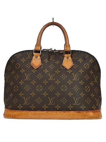 Louis Vuitton Alma Monogram Canvas Brown Canvas Handbag (view 1)