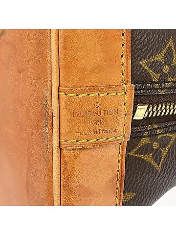 Louis Vuitton Alma Monogram Canvas Brown Canvas Handbag (view 2)