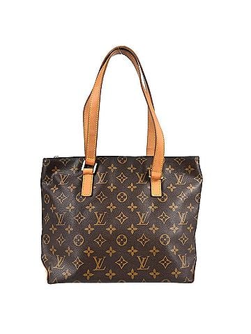 Louis Vuitton Cabas Piano Monogram Canvas Brown Canvas Tote Bag Bag (view 1)