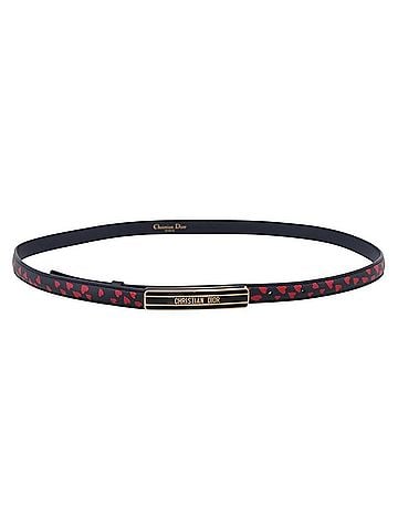 Dior Vintage Belt Canvas Black Leather Belts Accessory (view 1)