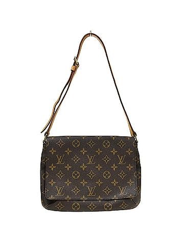 Louis Vuitton Musette Tango Monogram Canvas Brown Canvas Shoulder Bag Bag (view 1)