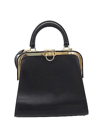 Dior Shoulder Leather Black Leather Shoulder Bag Bag (view 1)