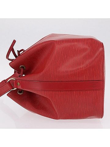 Louis Vuitton Petit Noe Nm Epi Leather Red Leather Handbag (view 2)