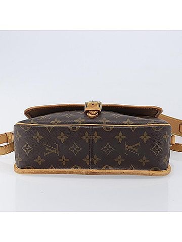 Louis Vuitton Sologne Monogram Canvas Brown Canvas Handbag (view 2)