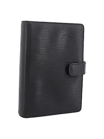 Louis Vuitton Agenda Cover Epi Leather Black Leather Wallets Accessory (view 1)