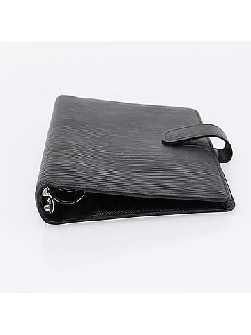 Louis Vuitton Agenda Cover Epi Leather Black Leather Wallets Accessory (view 2)