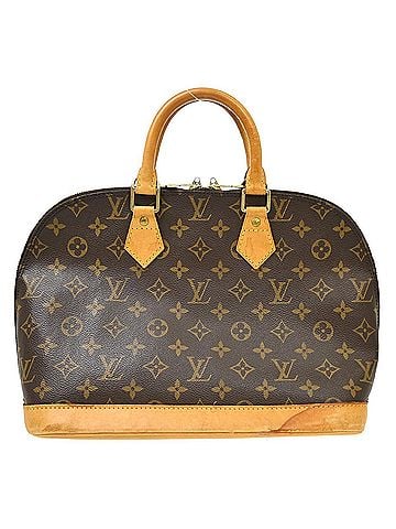 Louis Vuitton Alma Monogram Canvas Brown Canvas Handbag (view 1)