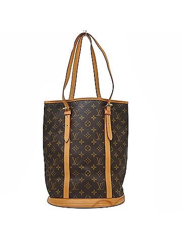 Louis Vuitton Bucket Monogram Canvas Brown Canvas Handbag (view 1)