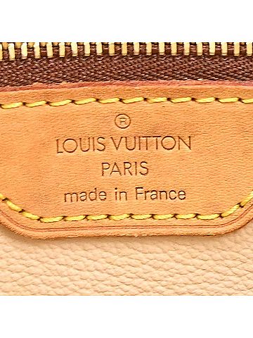 Louis Vuitton Bucket Monogram Canvas Brown Canvas Handbag (view 2)