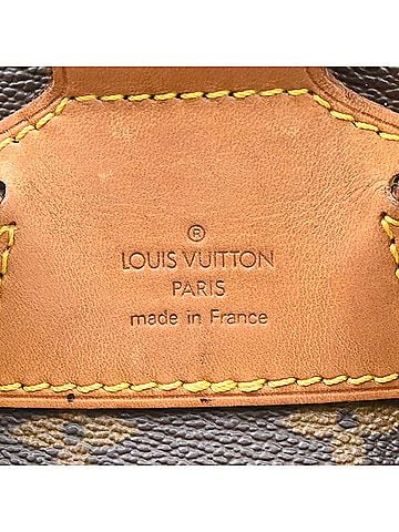 Louis Vuitton Vintage Montsouris Monogram Canvas Brown Canvas Backpack Bag (view 2)