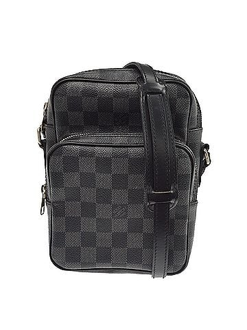 Louis Vuitton Rem Damier Graphite Black Canvas Handbag (view 1)