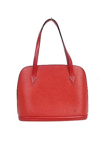 Louis Vuitton Lussac Epi Leather Red Leather Handbag (view 1)