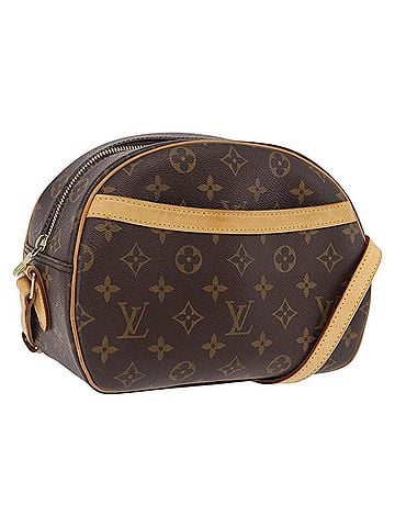 Louis Vuitton Blois Monogram Canvas Brown Canvas Handbag (view 1)
