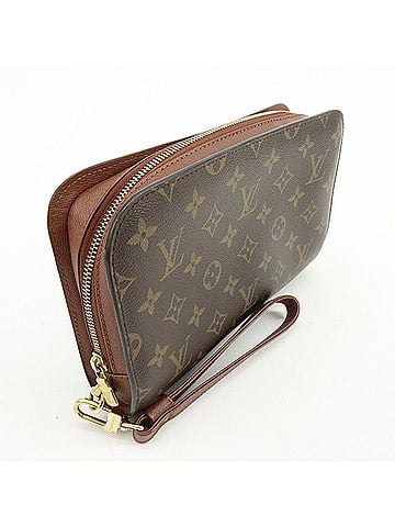 Louis Vuitton Pochette Orsay Monogram Canvas Brown Canvas Clutche &amp; Pouche Bag (view 2)