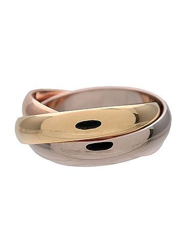 Cartier Trinity 18K Tricolor Gold Multicolour Gold Ring Jewelry (view 2)