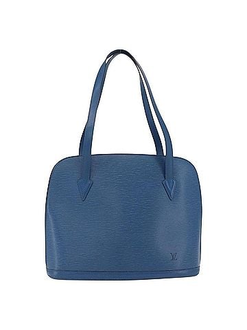 Louis Vuitton Lussac Epi Leather Blue Leather Handbag (view 1)