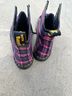 Dr. Martens 100% Fabric Plaid Multi Color Boots Size 8 - photo 5