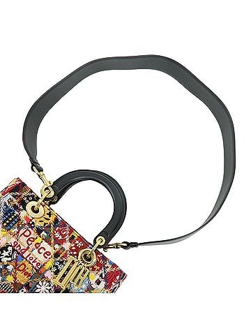 Dior Lady Dior Embroidered Canvas Multicolour Beads Handbag (view 2)