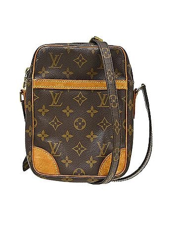 Louis Vuitton Danube Monogram Canvas Brown Canvas Handbag (view 1)