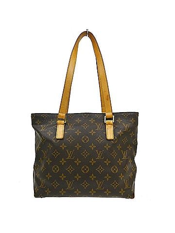 Louis Vuitton Cabas Piano Monogram Canvas Brown Canvas Tote Bag Bag (view 1)