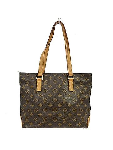 Louis Vuitton Cabas Piano Monogram Canvas Brown Canvas Tote Bag Bag (view 1)