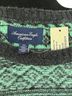 American Eagle Outfitters 2012 NWT AE Fair Isle Knit Crew Neck Mint Green &amp; Gray Sweater Cozy Retro Cottagecore Y2K Indie Pullover Sweater - photo 10