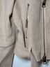 Theory 100% Linen 100% Cotton 94% Polyester 6% Spandex Tan Leather Jacket Size S - photo 8